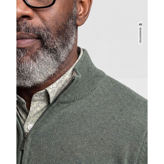 Campbell Duck Green Half Zip Pullover Campbell Duck Green Half Zip Pullover