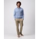 Campbell Light Blue Half Zip Pullover