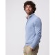 Campbell Light Blue Half Zip Pullover