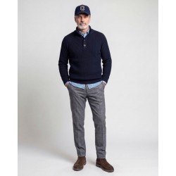 Campbell Hudson Night Sky Half Zip Pullover