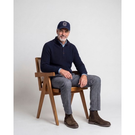 Campbell Hudson Night Sky Half Zip Pullover Campbell Hudson Night Sky Half Zip Pullover