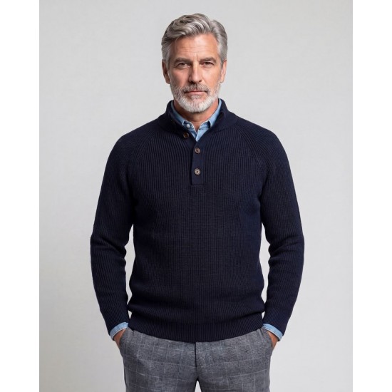 Campbell Hudson Night Sky Half Zip Pullover Campbell Hudson Night Sky Half Zip Pullover