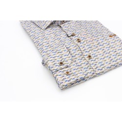Dario Beltran Slim Fit Multicolour Baelo Shirt
