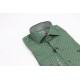 Dario Beltran Slim Fit Bohio Shirt in Green