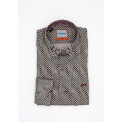 Dario Beltran Slim Fit Brote Shirt