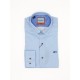 Dario Beltran Slim Fit Blue Baelo Shirt