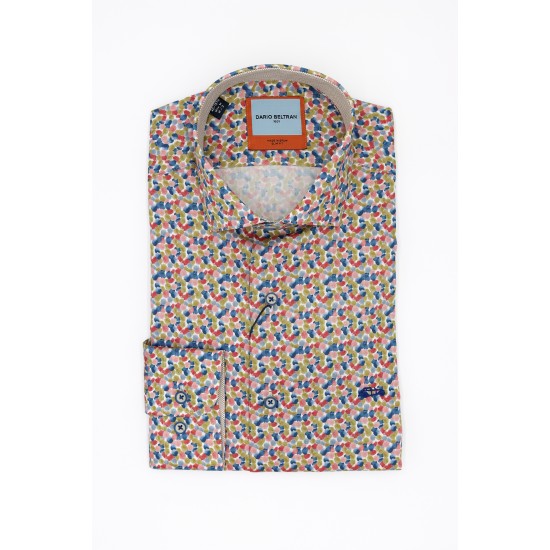 Dario Beltran Slim Fit Camas Shirt