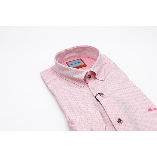 Dario Beltran Slim Fit Pink Baelo Shirt