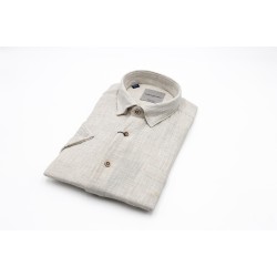 Dario Beltran Regular Fit Stone Reir Shirt