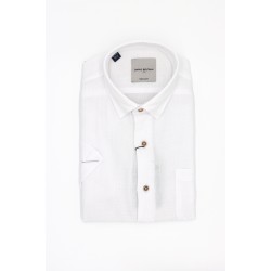 Dario Beltran Regular Fit White Reir Shirt