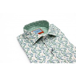 Dario Beltran Slim Fit Cuerda Shirt