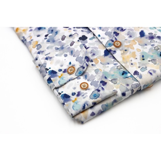 Dario Beltran Slim Fit Cutis Shirt