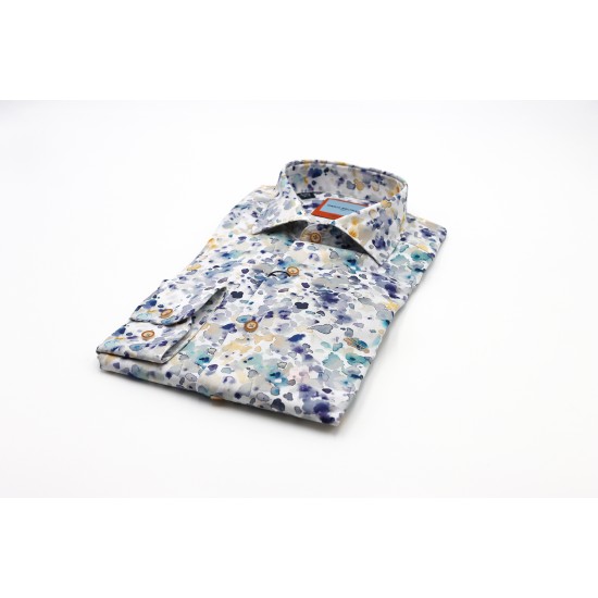 Dario Beltran Slim Fit Cutis Shirt