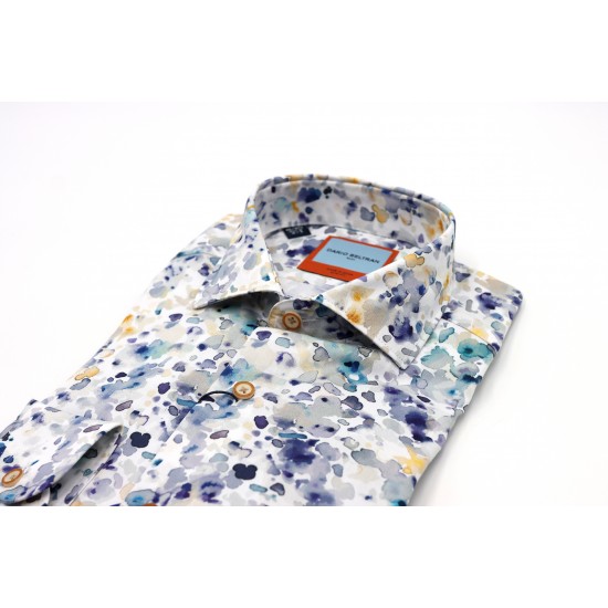Dario Beltran Slim Fit Cutis Shirt