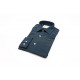 Dario Beltran Slim Fit Navy Anillos Shirt