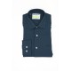 Dario Beltran Slim Fit Navy Anillos Shirt