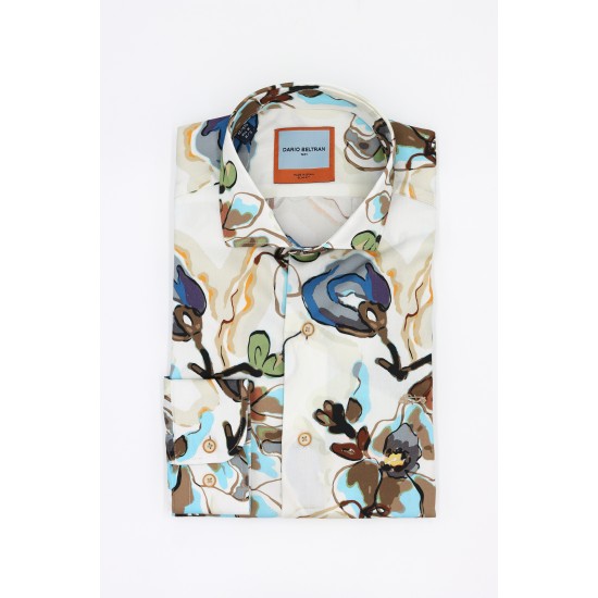Dario Beltran Slim Fit Valer Shirt