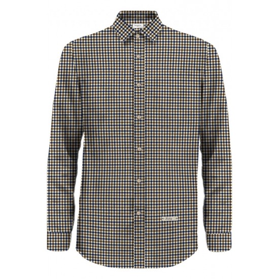 Markup check flannel shirt