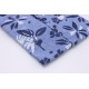 Markup blue floral linen shirt