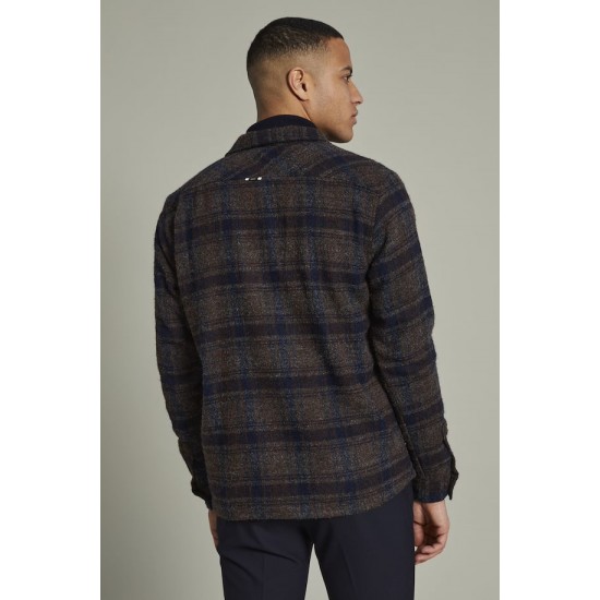 Matinique brown maoxillion heritage overshirt