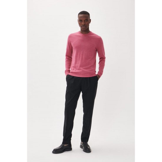 Matinique aurora pink melange merino pullover