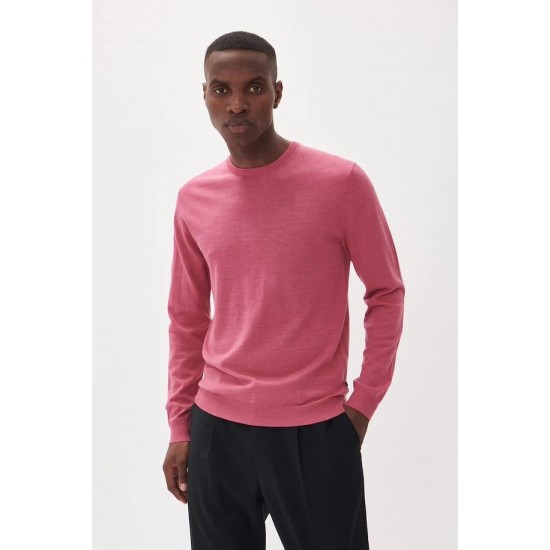 Matinique aurora pink melange merino pullover