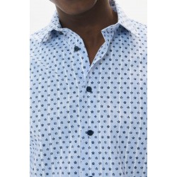 Matinique Dark Navy Floral MAmarc Shirt Matinique Dark Navy Floral MAmarc Shirt