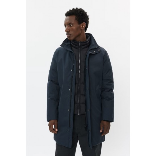 Matinique Dark Navy MaHarvey Coat