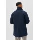 Matinique Dark Navy Philman Overcoat