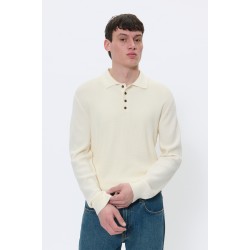 Matinique MAkerone off white pullover