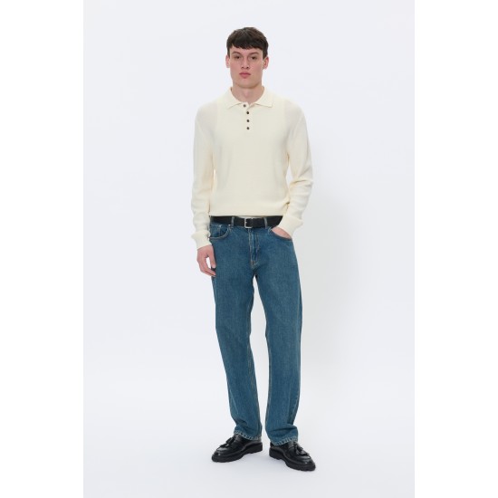 Matinique MAkerone off white pullover
