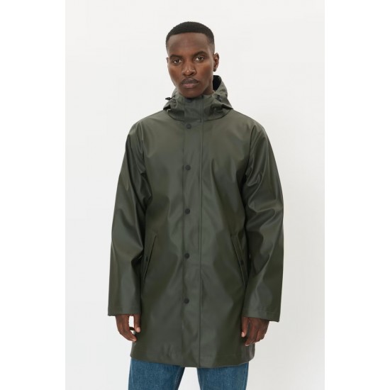 Matinique MArainy dark forest raincoat