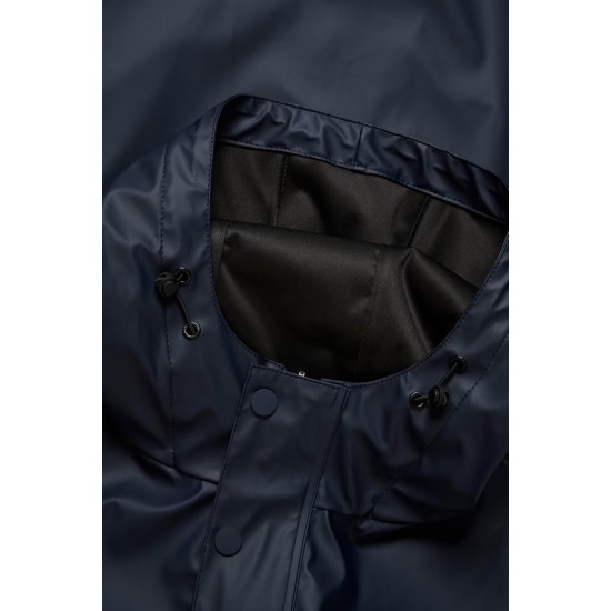 Matinique MArainy dark navy raincoat