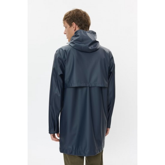 Matinique MArainy dark navy raincoat
