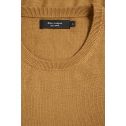 Matinique Yellow Brown Merino Wool Pullover