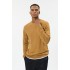 Matinique Yellow Brown Merino Wool Pullover