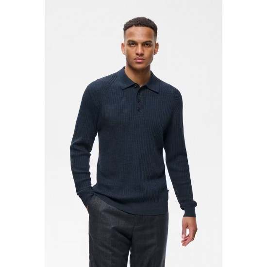 Matinique Blue Nights Melange Makerone Polo Matinique Blue Nights Melange Makerone Polo