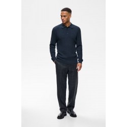 Matinique Blue Nights Melange Makerone Polo Matinique Blue Nights Melange Makerone Polo