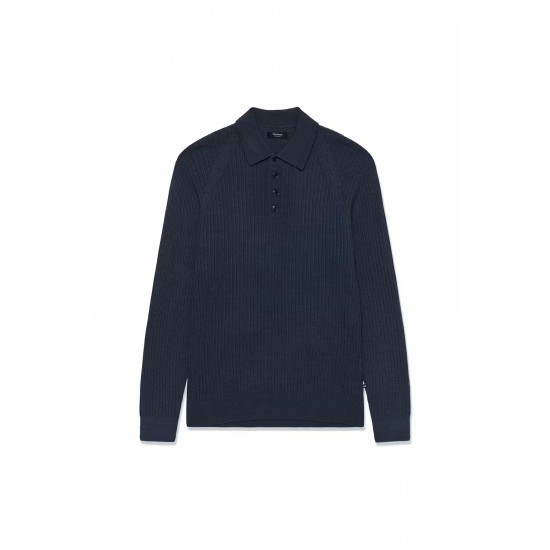 Matinique Blue Nights Melange Makerone Polo Matinique Blue Nights Melange Makerone Polo