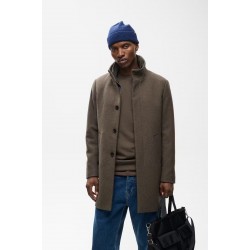 Matinique Brindle Harvey Wool Coat