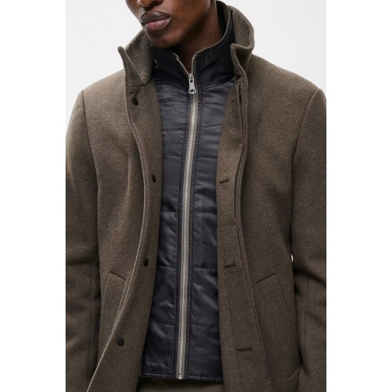 Matinique Brindle Harvey Wool Coat Matinique Brindle Harvey Wool Coat