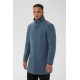 Matinique Dust Blue Harvey Wool Coat Matinique Dust Blue Harvey Wool Coat