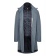 Matinique Dust Blue Harvey Wool Coat Matinique Dust Blue Harvey Wool Coat