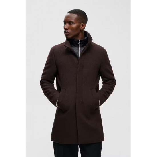 Matinique Espresso Harvey Wool Coat Matinique Espresso Harvey Wool Coat
