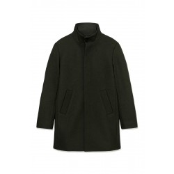 Matinique Forest Night Harvey Wool Coat