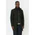 Matinique Forest Green Harvey Wool Coat