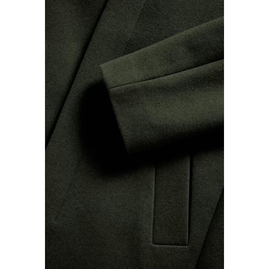 Matinique Forest Green Harvey Wool Coat Matinique Forest Green Harvey Wool Coat