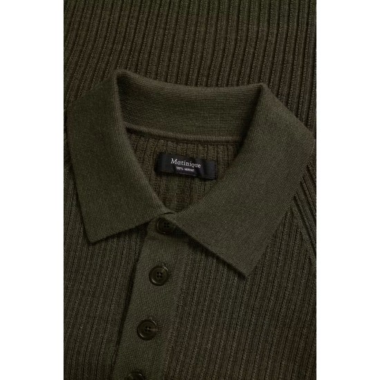 Matinique Forrest Night Makerone Wool Polo Matinique Forrest Night Makerone Wool Polo