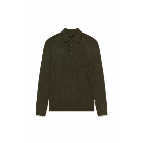 Matinique Forrest Night Makerone Wool Polo Matinique Forrest Night Makerone Wool Polo