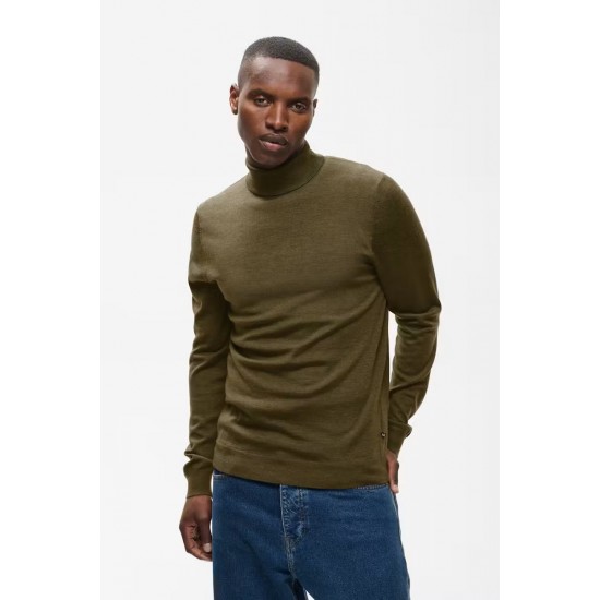 Matinique Sepia Maparcusman Merino Wool Rollneck Matinique Sepia Maparcusman Merino Wool Rollneck